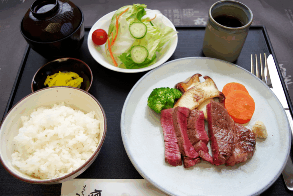 ヒレステーキ定食　4,000円(税込)
