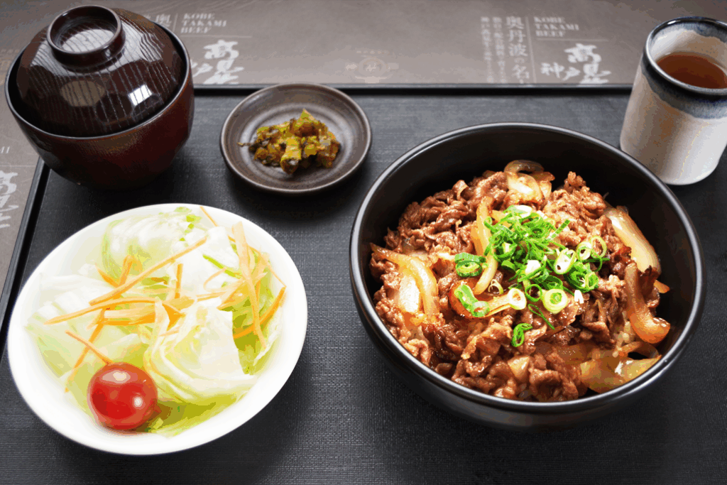 焼肉丼定食　1 ,300円(税込) 単品：1,000円　